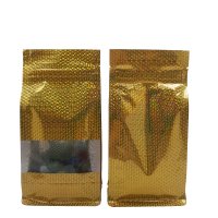 Gold Zip Lock Gusseted