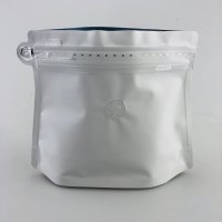 White Coffee Pouch (Easy Zip)