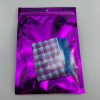 Purple Zip Lock Flat 