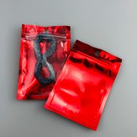 Red Zip Lock Flat 