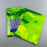 Green Zip Lock Flat 