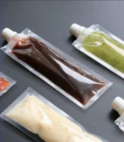 Transparent Liquid Pouch