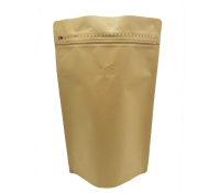 Kraft Coffee Pouch (Easy Zip)