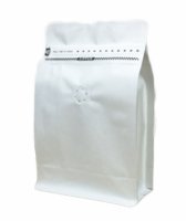 White Coffee Pouch (Easy Zip)