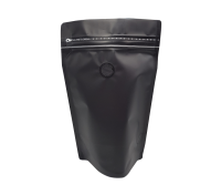 Black Coffee Pouch (Easy Zip)