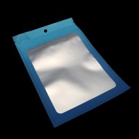 Sky Blue,Blue Zip Lock Flat 