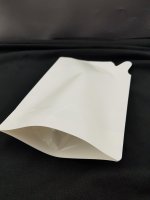 White Liquid Pouch (Hot Fillable)