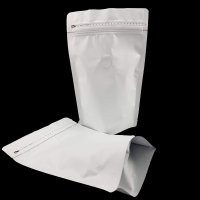 White Coffee Pouch (Easy Zip)