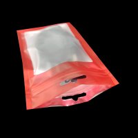 Red Zip Lock Flat 