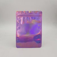 Holographic Zip Lock Flat 