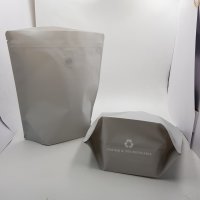 Gray Coffee Pouch (Eco-Friendly)