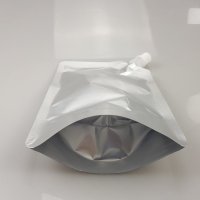 Silver Liquid Pouch (Hot Fillable)