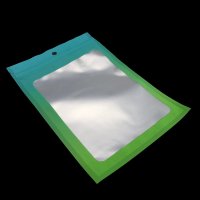 Blue,Green Zip Lock Flat 