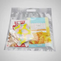 Transparent Pouch Flat (Gift Bag,With Handle)