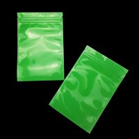 Green Zip Lock Flat 