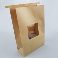 Kraft Pouch Gusseted (Eco-Friendly)