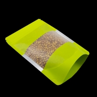 Neon Green Stand Up Pouch 