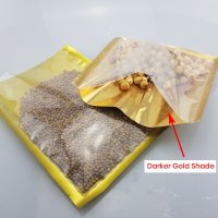 Clear Front, Gold Back Pouch Flat (Vacuum Bag,Frozen)