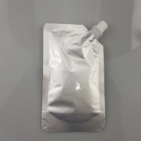 Silver Liquid Pouch (Hot Fillable)
