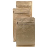 Kraft Coffee Pouch (Easy Zip)