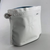 White Coffee Pouch (Easy Zip)