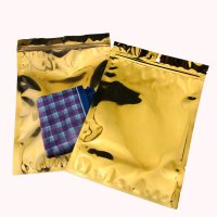 Gold Zip Lock Flat 