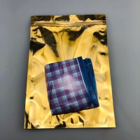 Gold Zip Lock Flat 