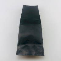 Black Pouch Gusseted 