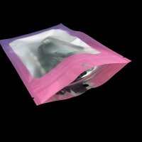 Pink,Purple Zip Lock Flat 