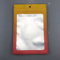 Yellow,Orange Zip Lock Flat 