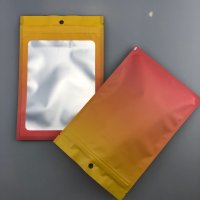 Yellow,Orange Zip Lock Flat 