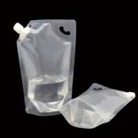 Transparent Liquid Pouch (Hot Fillable)