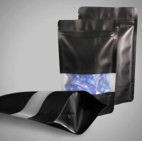 Black Stand Up Pouch 