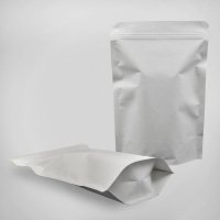 Kraft White Stand Up Pouch 