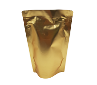 Gold Coffee Pouch (Easy Zip)