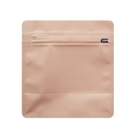 Yellow Brown Coffee Pouch (Easy Zip)