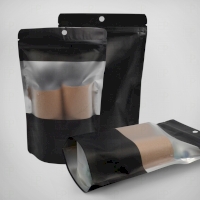 Black Stand Up Pouch 