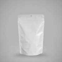 White Stand Up Pouch 