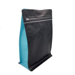 Black,Blue Coffee Pouch (Easy Zip)