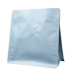 Grayish Blue Coffee Pouch (Easy Zip)