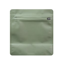 Olive Green Coffee Pouch (Easy Zip)