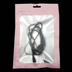 Pink Zip Lock Flat 