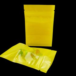 Yellow Zip Lock Flat 