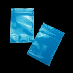 Blue Zip Lock Flat 