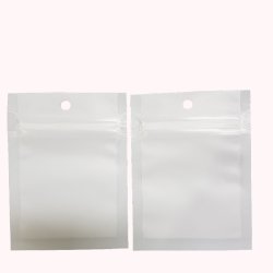 White Zip Lock Flat 