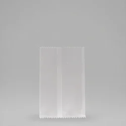 Frosted Transparent Pouch Flat 