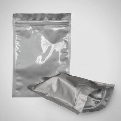 Silver Zip Lock Flat 