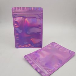 Holographic Zip Lock Flat 