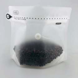 Transparent Coffee Pouch (Easy Zip)