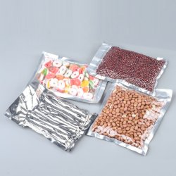 Silver Pouch Flat (Textured Vacuum Bag,Frozen)